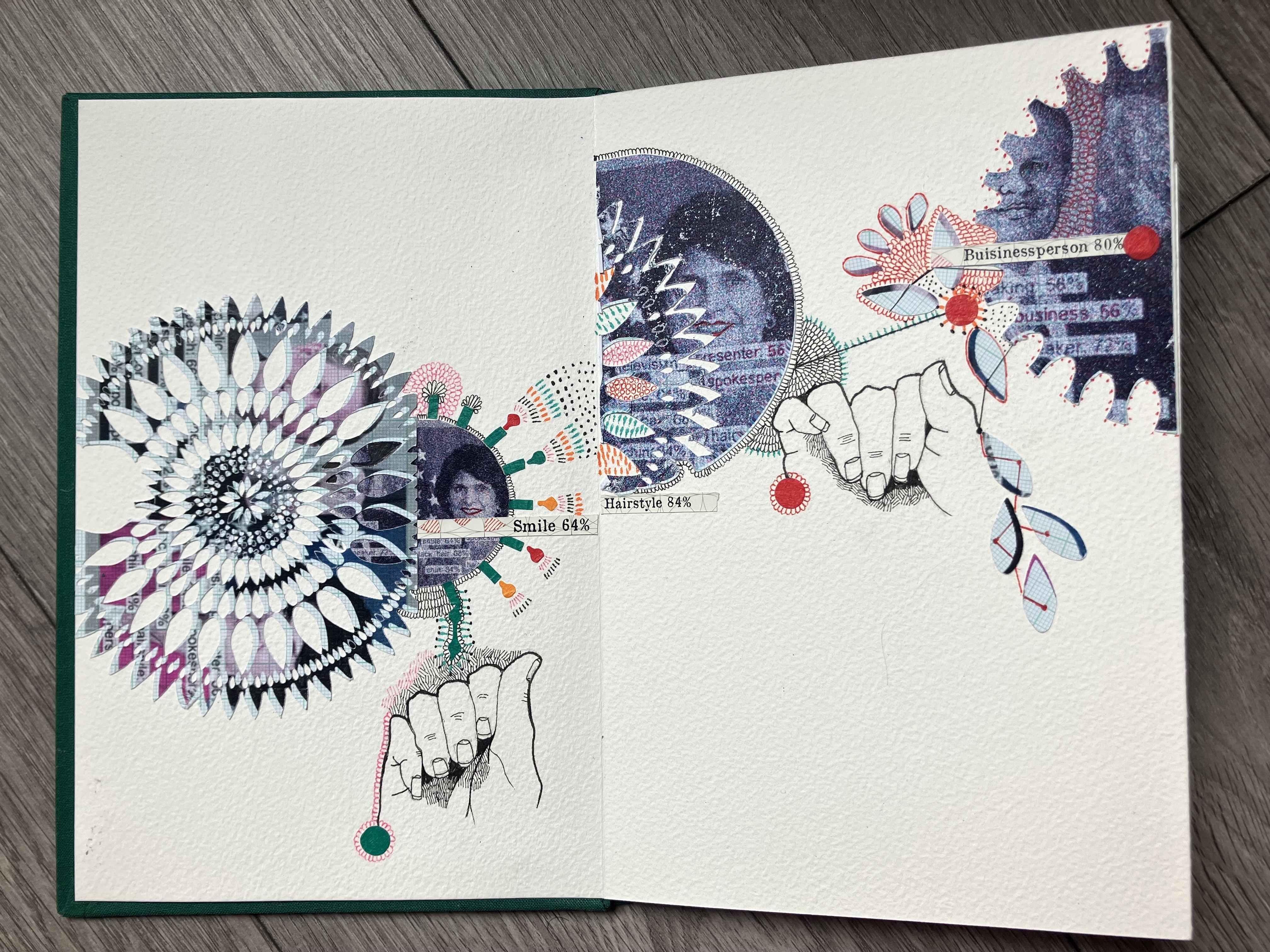 AI Bias concertina book