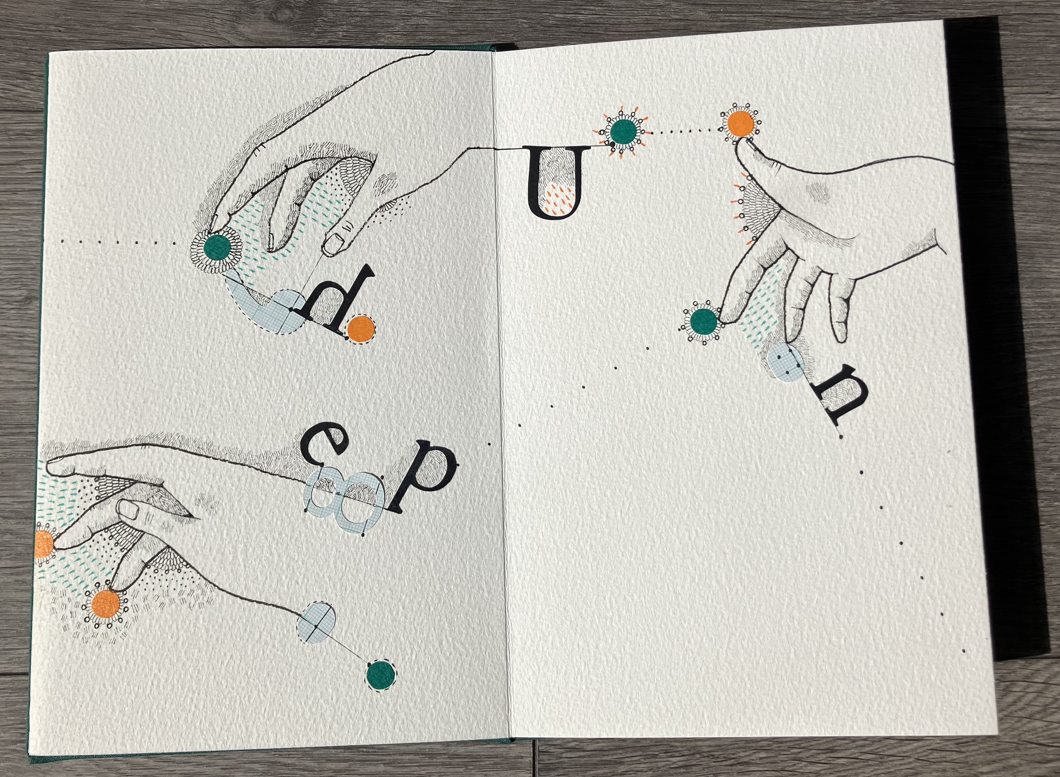 Cluster Hands view 2